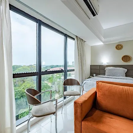 710 Conforto Com Vista Maravilhosa Para O Rio Manaus Exterior photo